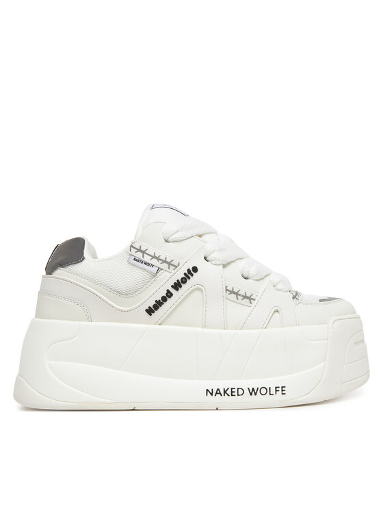 Naked Wolfe Naked Wolfe Sneakersy SLIDER Bílá