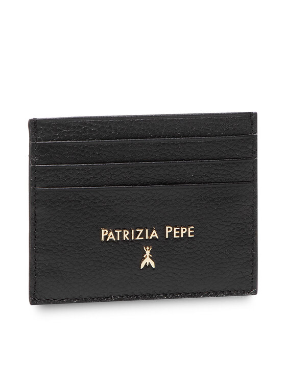 Patrizia Pepe Puzdro na kreditné karty CQ7001/L001-K103 Čierna
