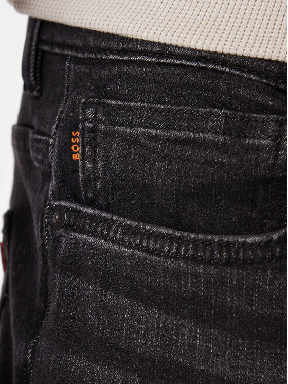 BOSS BOSS Džínsy Delaware 50553405 Čierna Slim Fit