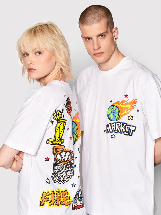 T-shirt Unisex Mem Orabilia 399001110 Bianco