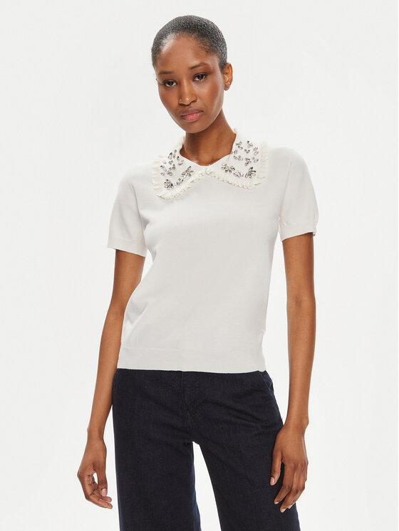 United Colors Of Benetton United Colors Of Benetton Pulover 11HED300Q Bej Regular Fit