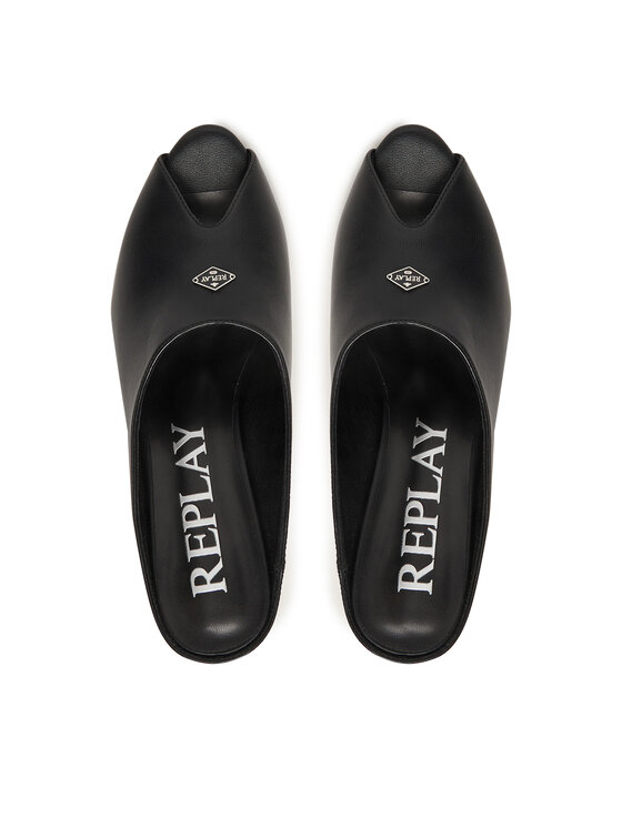 REPLAY REPLAY Plätud GWH3L .000.C0001S Must