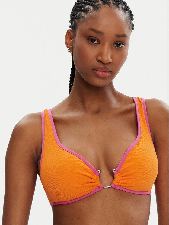 Seafolly Seafolly Góra od bikini Beach Bound 31467-072 Pomarańczowy