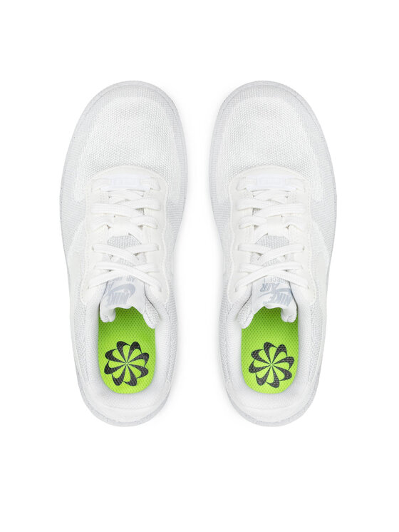 Nike Nike Sportcipők Af1 Crater Flyknit (GS) DH3375 100 Fehér