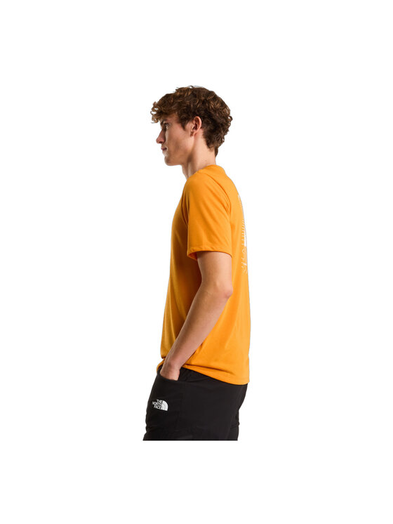 The North Face The North Face T-Shirt NF0A8FTVG5I1 Pomarańczowy Regular Fit
