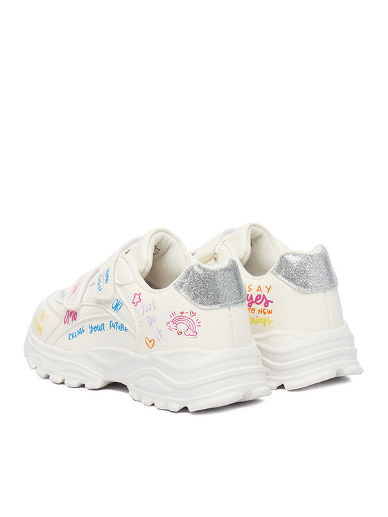 DeeZee DeeZee Sneakersy CEO-AVO-19627-002 Bílá
