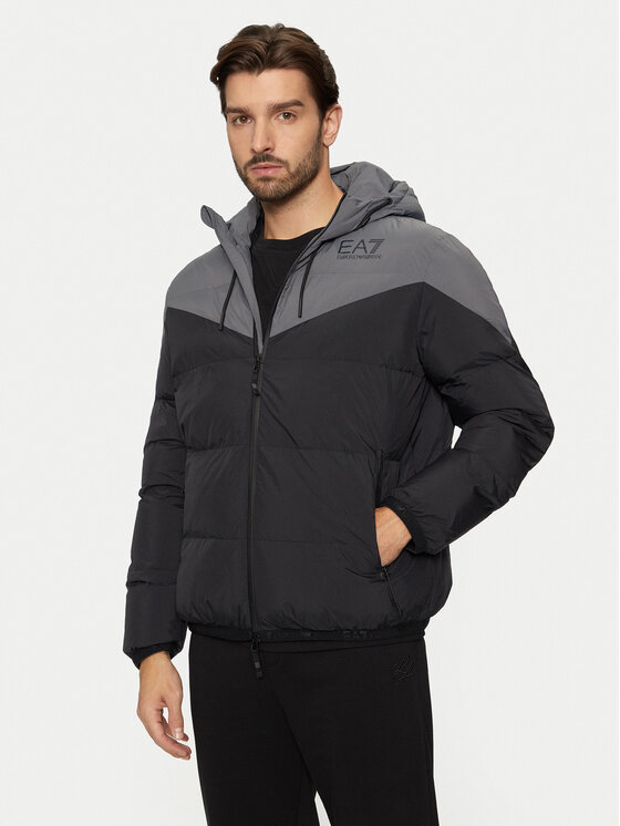 EA7 Emporio Armani Zimné bundy 6DPB30 PNDOZ 1200 Čierna Regular Fit