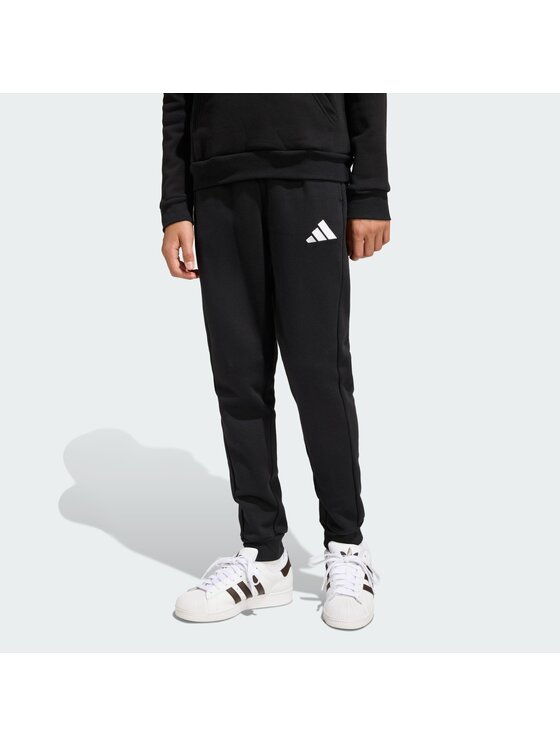 Dziecięce Spodnie dresowe adidas, Rozmiar 5/6Y, Czarne, 158777