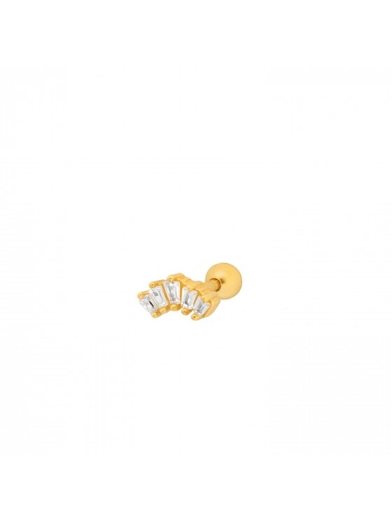ANIA KRUK ANIA KRUK Piercing SRUKC2092Z Żółte złocenie