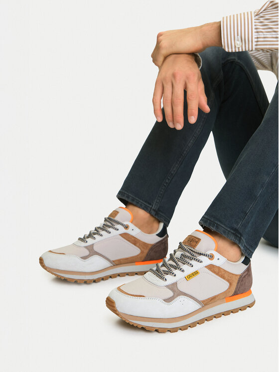 Guess Jeans Guess Jeans Αθλητικά CWBEO-ETIENNE-01 Μπεζ