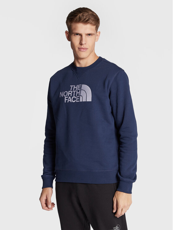 The North Face Sweatshirt Drew Peak NF0A4SVR Bleu marine Regular Fit