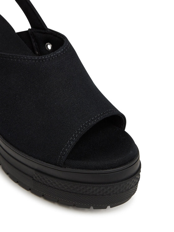 Converse Converse Sandały Chuck 70 De Luxe Heel Sandal Platform A12567C Czarny