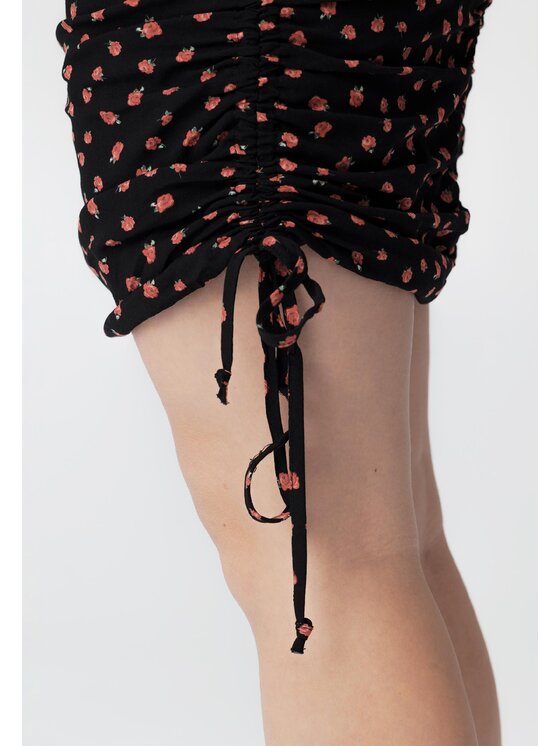 LAURELLA LAURELLA Sukienka codzienna 4TU018 Czarny Regular Fit