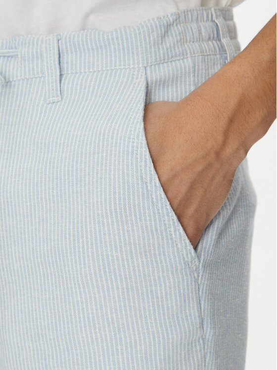Jack&Jones Jack&Jones Bavlnené šortky Tace Mykonos 12269376 Modrá Slim Fit