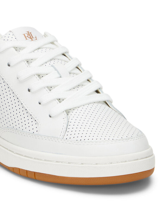 LAUREN RALPH LAUREN LAUREN RALPH LAUREN Snīkeri Hailey Low-Top Lace-Up 802951391001 Balts