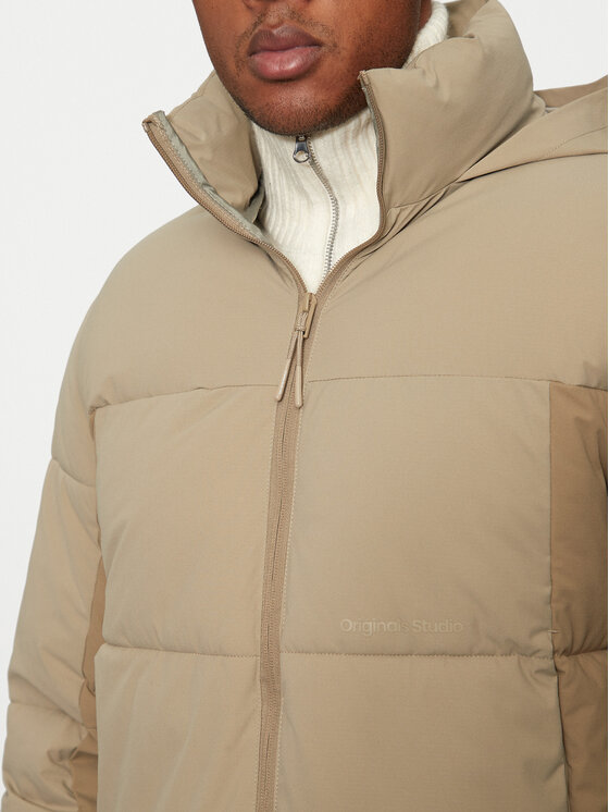 Jack & Jones Jack & Jones Kurtka zimowa Vesterbro 12267055 Beżowy Regular Fit