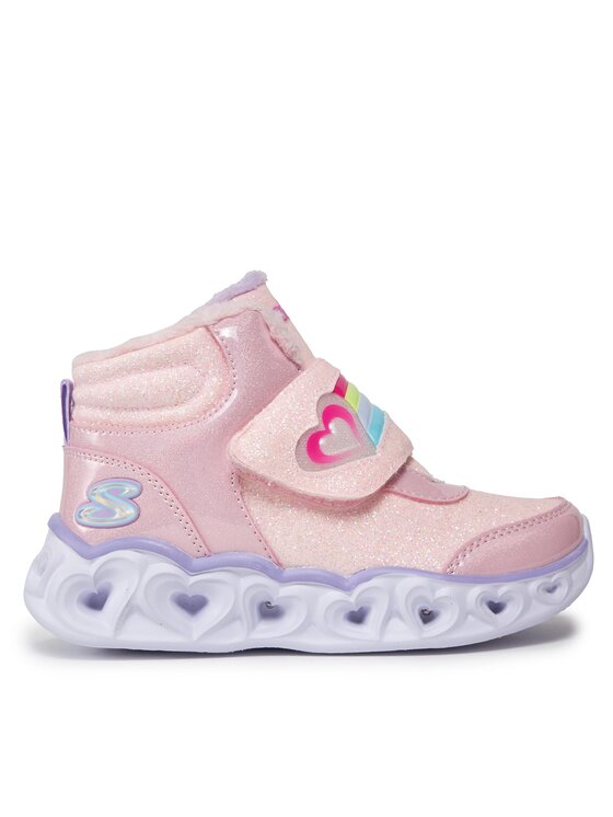 Skechers Snīkeri Heart Lights Brilliant Rainbow 302669L/PKLV Rozā