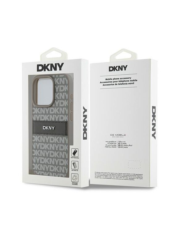 DKNY DKNY Etui na telefon Apple iPhone 15 Pro Max Beżowy