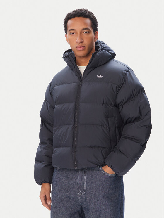adidas adidas Zimní bunda Hooded Regen KS4143 Šedá Regular Fit