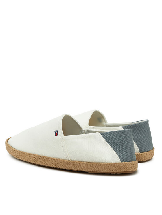 Tommy Hilfiger Tommy Hilfiger Espadrilky FM0FM05353 Écru
