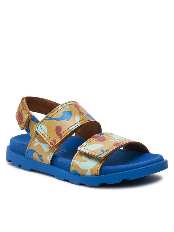 Camper Camper Sandály Brutus Sandal Kids K800598-003 Hnědá