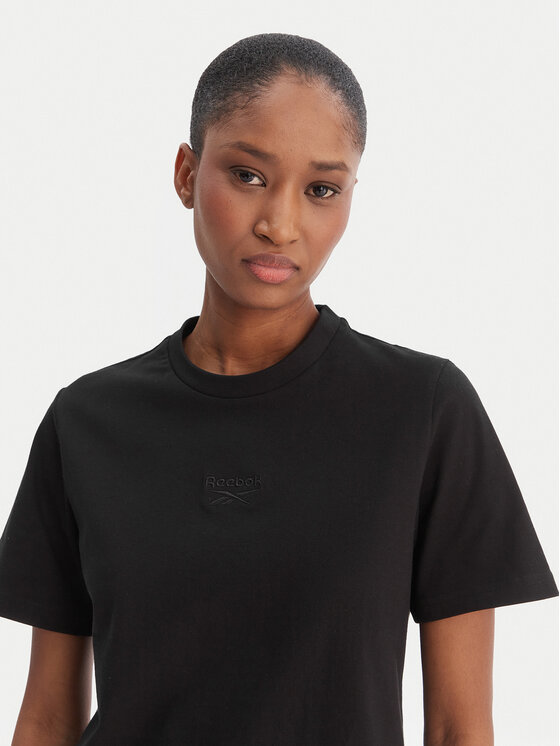 Reebok Reebok T-shirt Ivanna RK25508CCW Crna Regular Fit