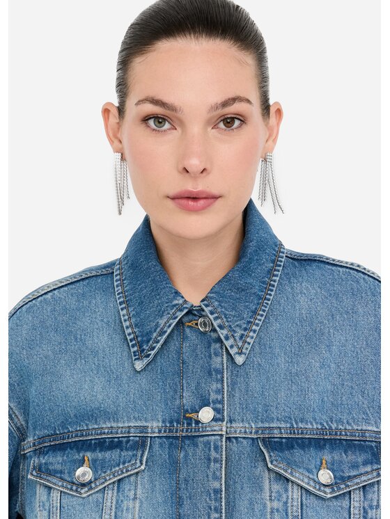 Liu Jo Liu Jo Giacca da donna UF5196D028078661 Celeste Regular Fit