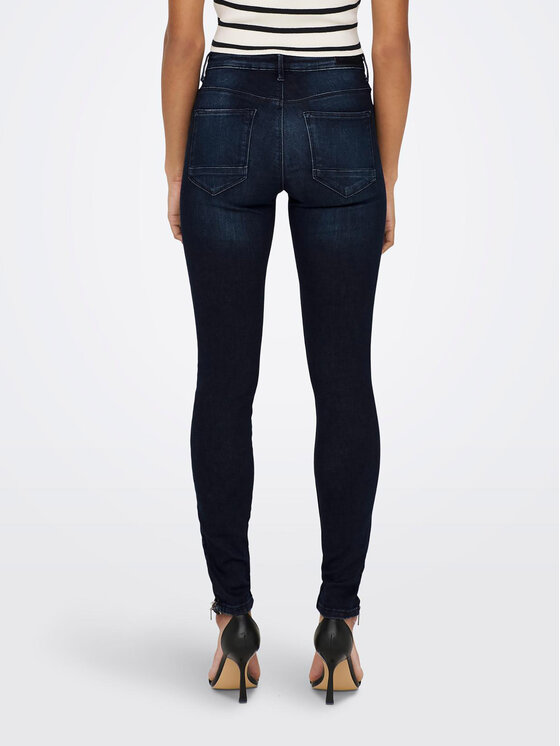 ONLY ONLY Traperice 15209349 Tamnoplava Skinny Fit
