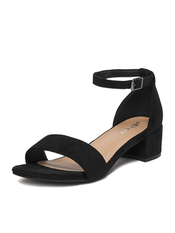 JENNY JENNY Sandały CEO-WS24037-02 Czarny