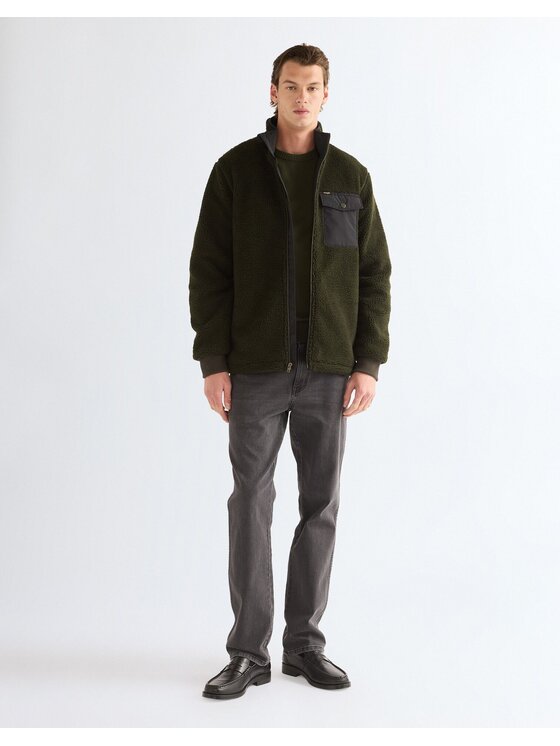 Wrangler Wrangler Kurtka przejściowa FCE JACKET Zielony Relaxed Fit