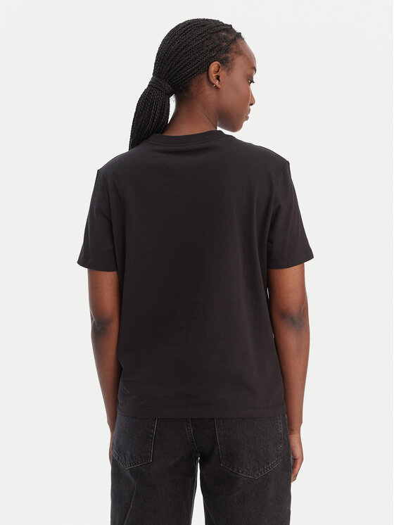 Calvin Klein Jeans Calvin Klein Jeans T-Shirt LV047E809G Černá Classic Fit