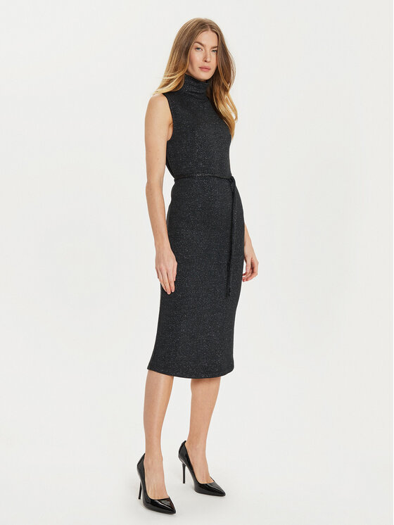 Artigli Artigli Kötött ruha ACAB000426 Fekete Regular Fit