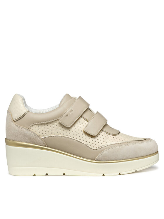 Geox Geox Sneakersy D Ilde D55RAA 05422 C1SH6 Beżowy