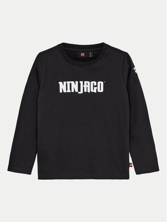 LEGO LEGO Bluză Ninjago 12011275 Negru Regular Fit