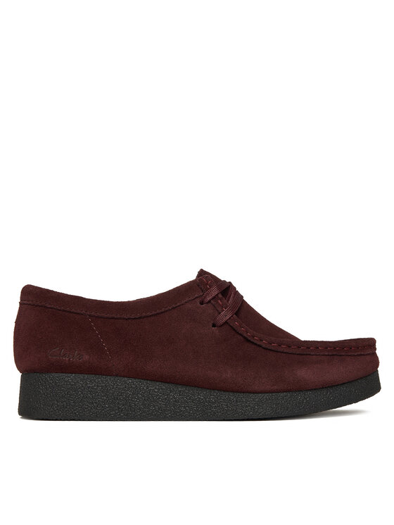 Clarks Clarks Īsi apavi WallabeeEVOSh 26184611 Bordo