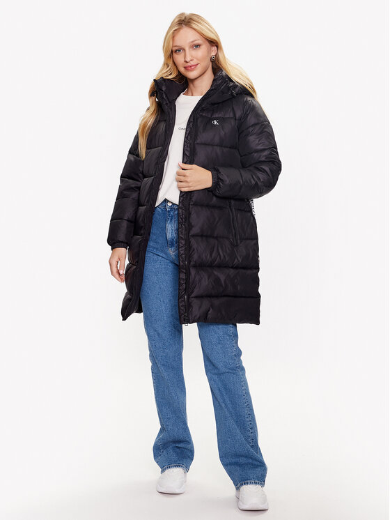 Calvin Klein Jeans Calvin Klein Jeans Μπουφάν χειμωνιάτικο J20J221371 Μαύρο Regular Fit