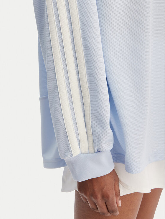 adidas adidas Bluzka House Of Tiro JY7639 Błękitny Loose Fit