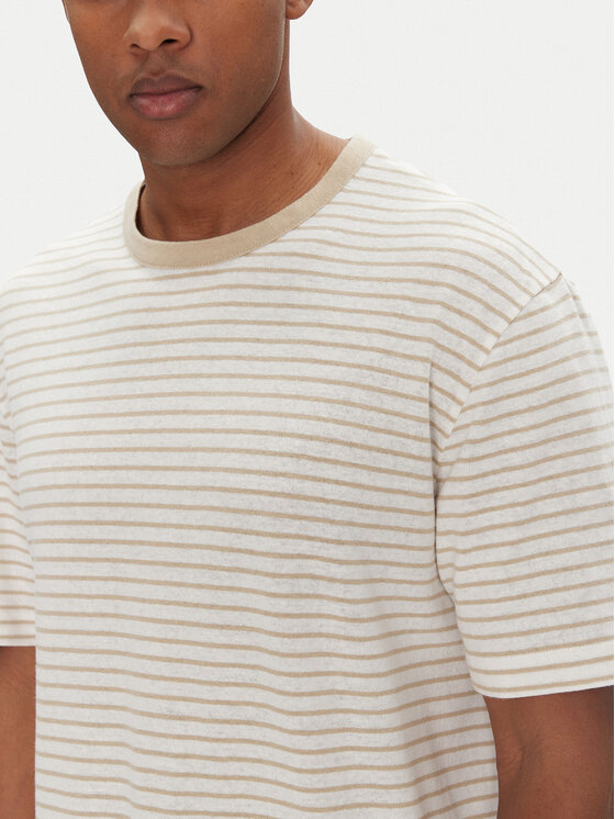 BOSS BOSS Тишърт H-Taut 28 50537498 Бежов Regular Fit