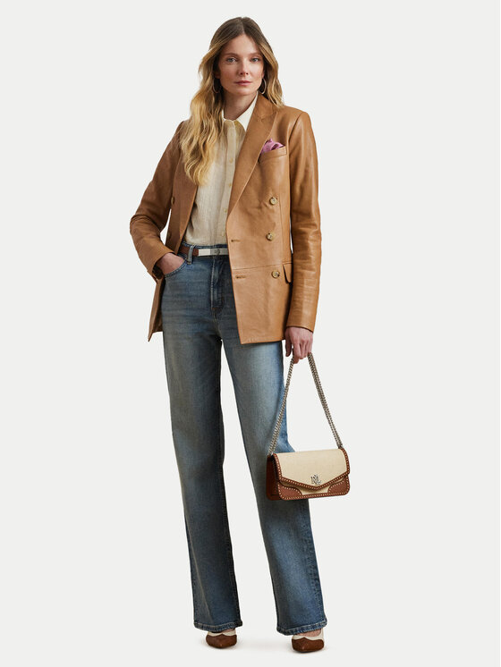 LAUREN RALPH LAUREN LAUREN RALPH LAUREN Дамска чанта Sawyer 431966774001 Кремав