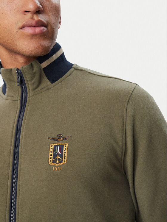 Aeronautica Militare Aeronautica Militare Світшот 262FE2089UF00662 Хакі Regular Fit