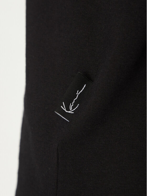 Karl Kani Karl Kani Póló Woven Signature Heat 60300355 Fekete Regular Fit