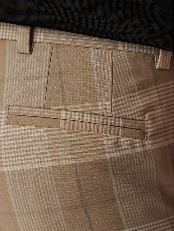 HUGO HUGO Spoločenské nohavice Hogan 263X 50569204 Béžová Extra Slim Fit