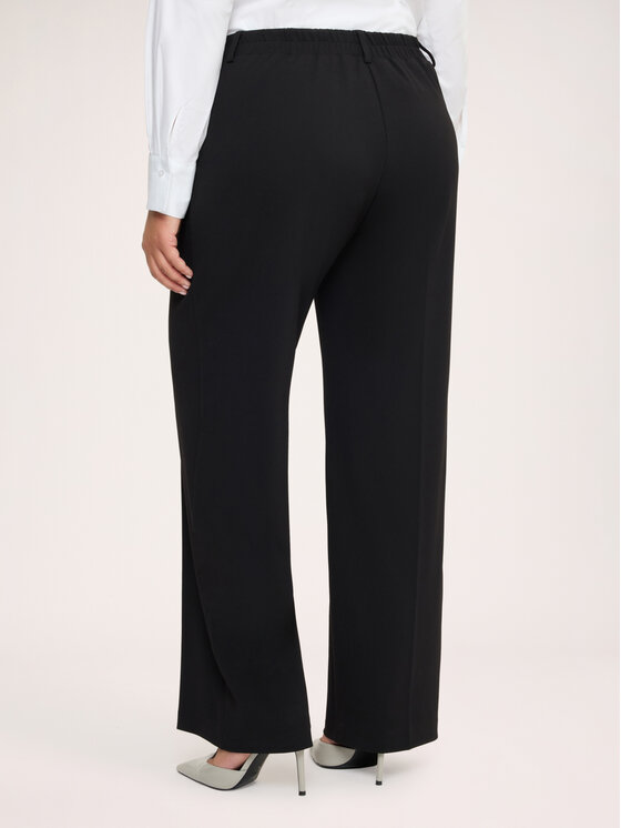 Fiorella Rubino Fiorella Rubino Spodnie materiałowe P052L002438N033 Czarny Regular Fit
