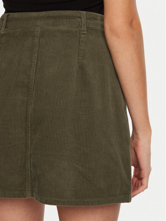 JDY JDY Trapéz szoknya 15220695 Zöld Regular Fit