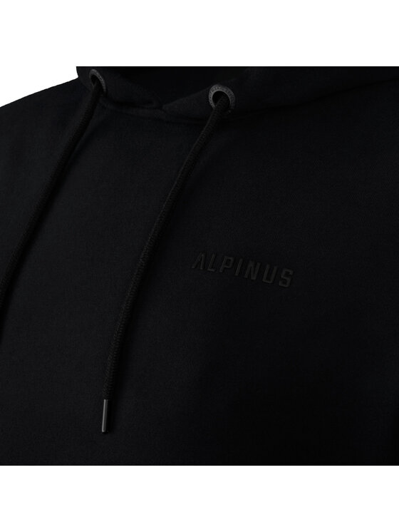 Alpinus Alpinus Bluza Lugano Czarny Active Fit