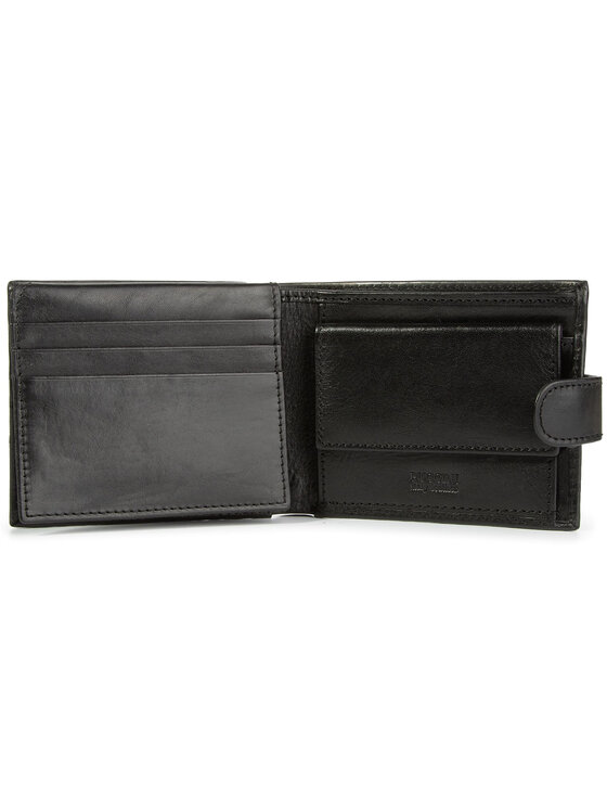 Portafoglio grande da uomo MU1953 Nero