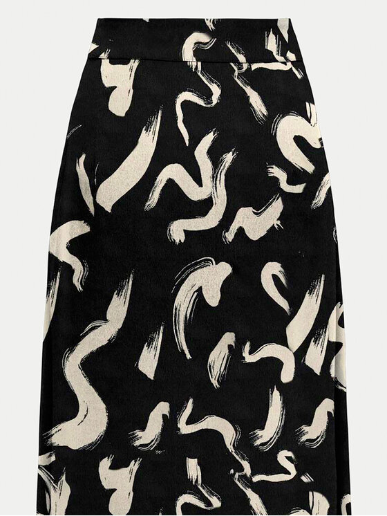 ONLY ONLY Midi szoknya Nova 15331905 Fekete Regular Fit