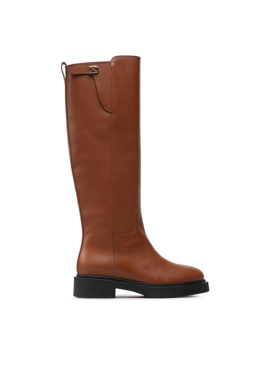Furla Furla Klassische Stiefel Legacy YF69FLG-BX1327-03B00-1-007-20-AL Braun
