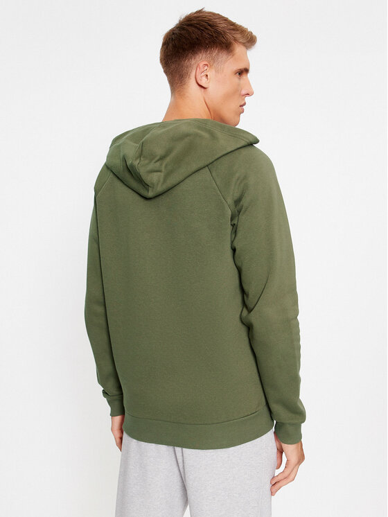Under Armour Under Armour Majica dugih rukava Ua Rival Fleece Fz Hoodie 1379767 Kaki Loose Fit