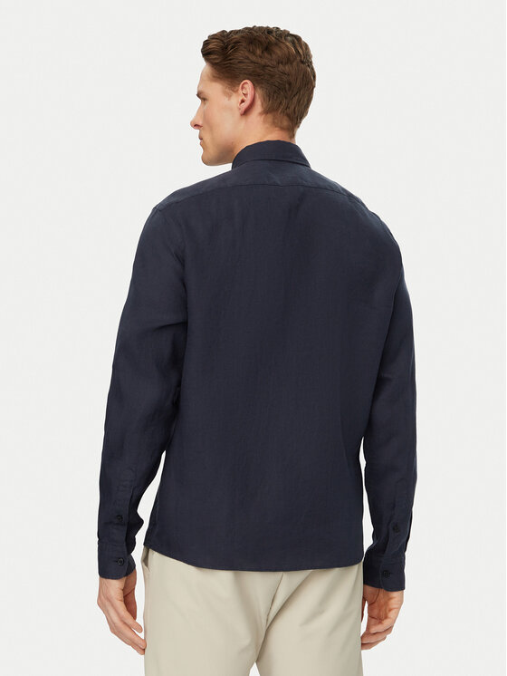 BOSS BOSS Košulja H-Liam 50556077 Tamnoplava Regular Fit